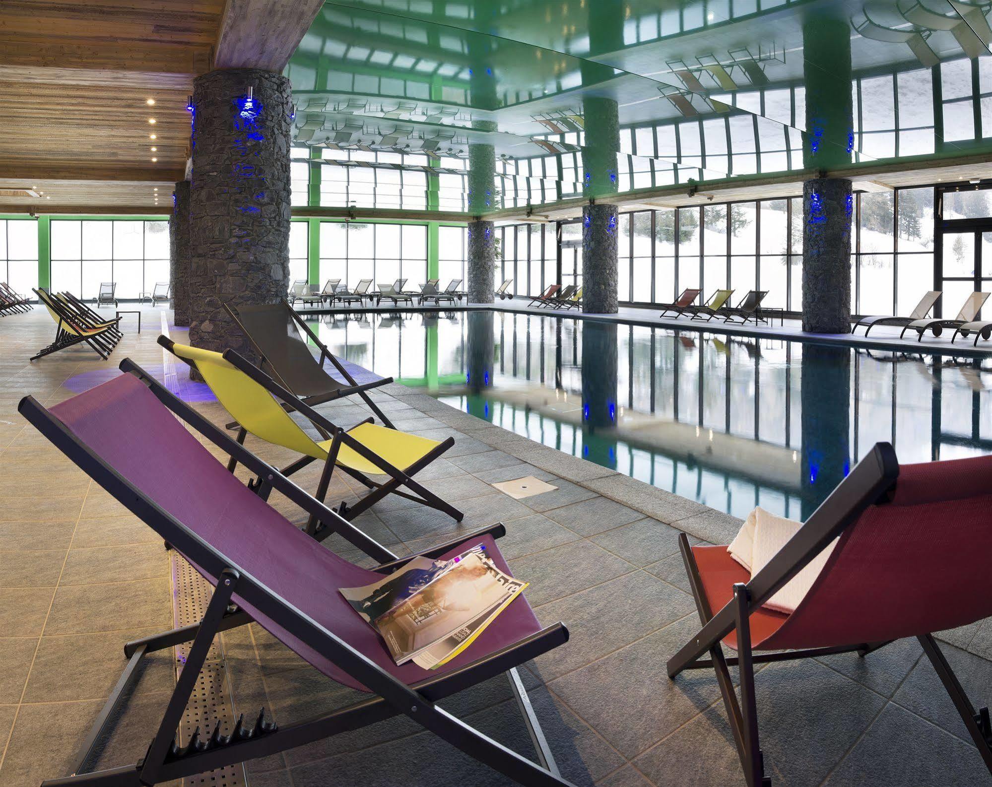 Cgh Residences & Spas Les Chalets De Flambeau Lanslebourg-Mont-Cenis Bagian luar foto